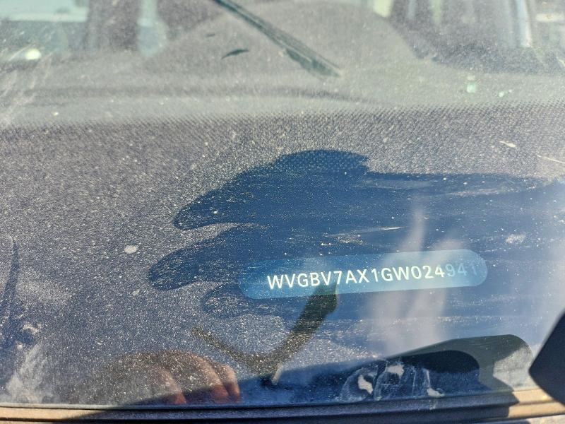 Продажа на аукционе авто 2016 Volkswagen Tiguan, vin: WVGBV7AX1GW024941, номер лота: 55883116
