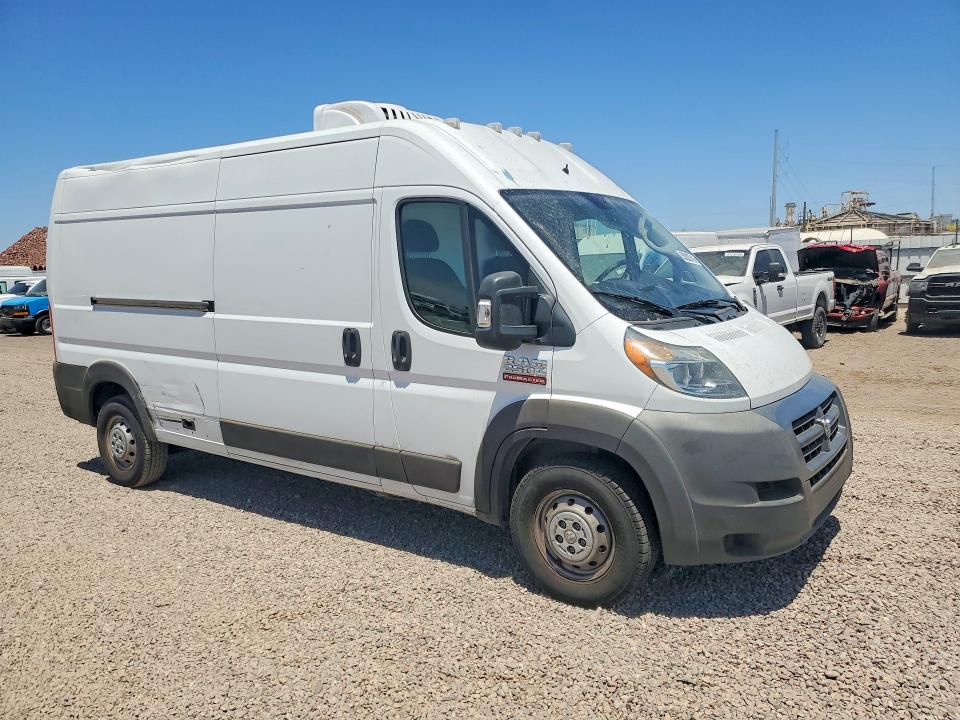 55923716 :رقم المزاد ، 3C6TRVDG5HE542969 vin ، 2017 Ram Promaster 2500 مزاد بيع