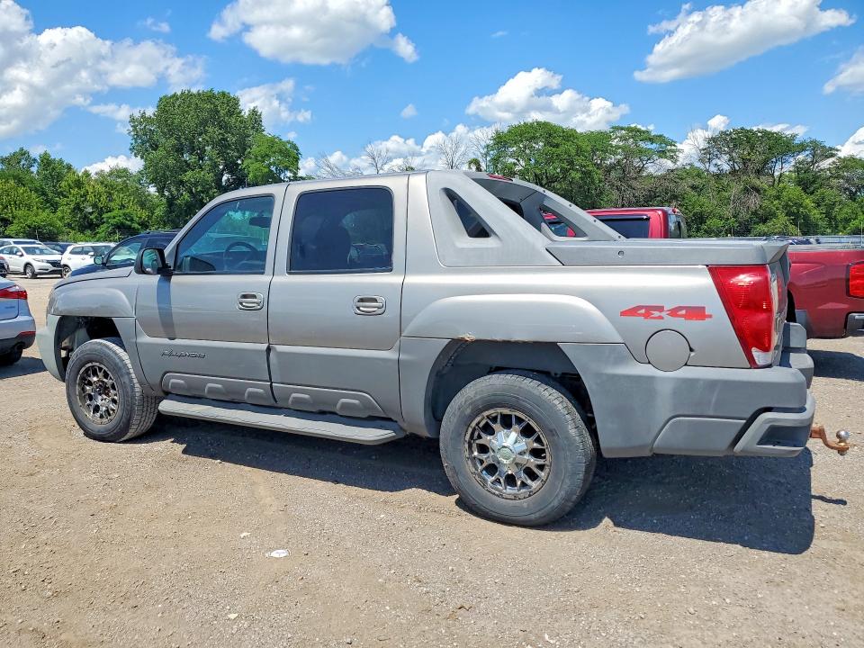 56504646 :رقم المزاد ، 3GNEK13T72G158353 vin ، 2002 Chevrolet Avalanche مزاد بيع