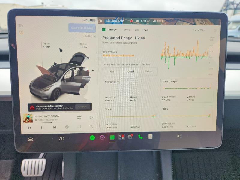Aukcja sprzedaży 2024 Tesla Model Y, vin: 7SAYGDEF3RA296682, numer aukcji: 58137386