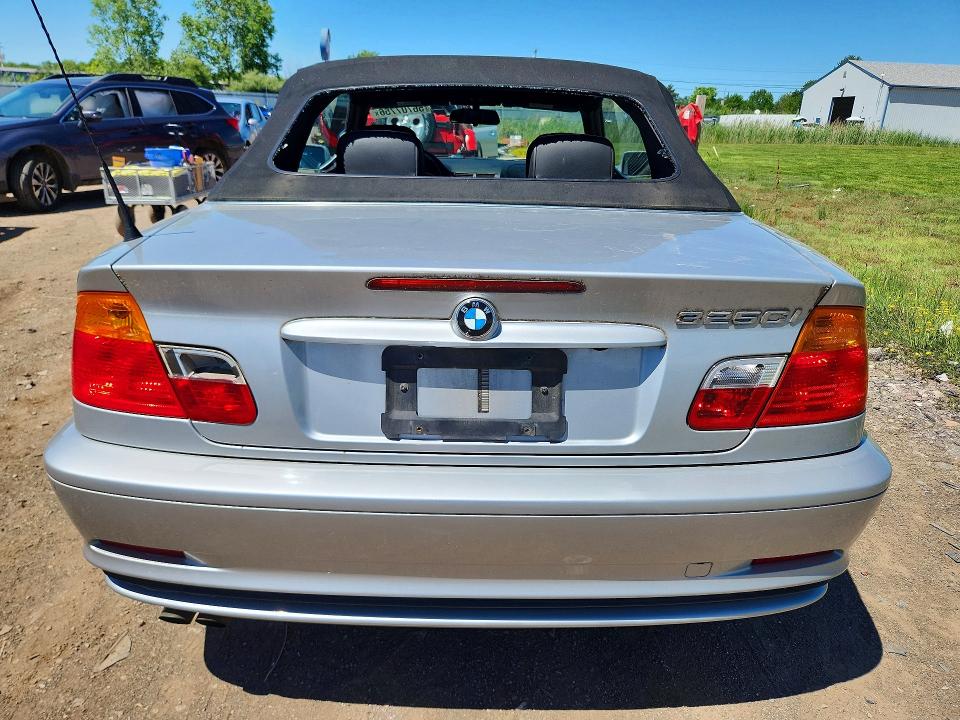 2001 Bmw 325 მანქანა იყიდება აუქციონზე, vin: WBABS33481JY41155, აუქციონის ნომერი: 56707756