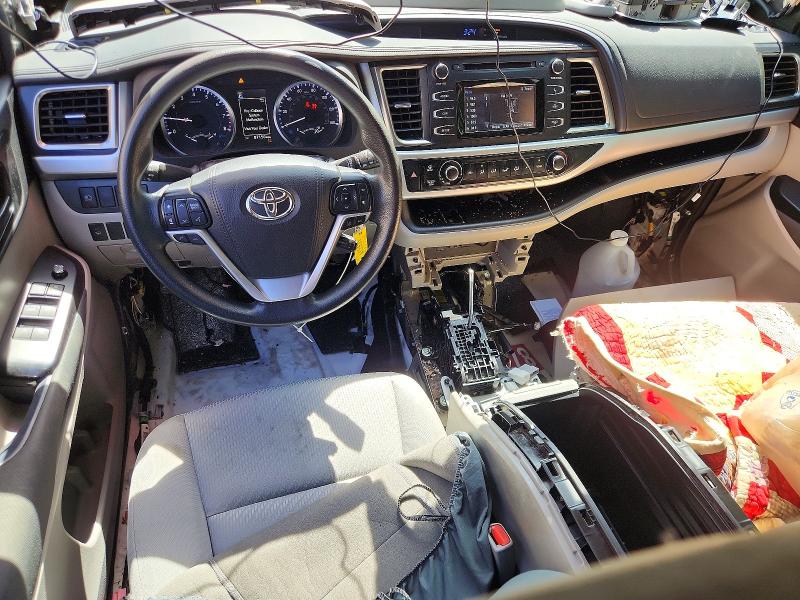 2019 Toyota Highlander მანქანა იყიდება აუქციონზე, vin: 5TDBZRFH1KS722495, აუქციონის ნომერი: 56312426
