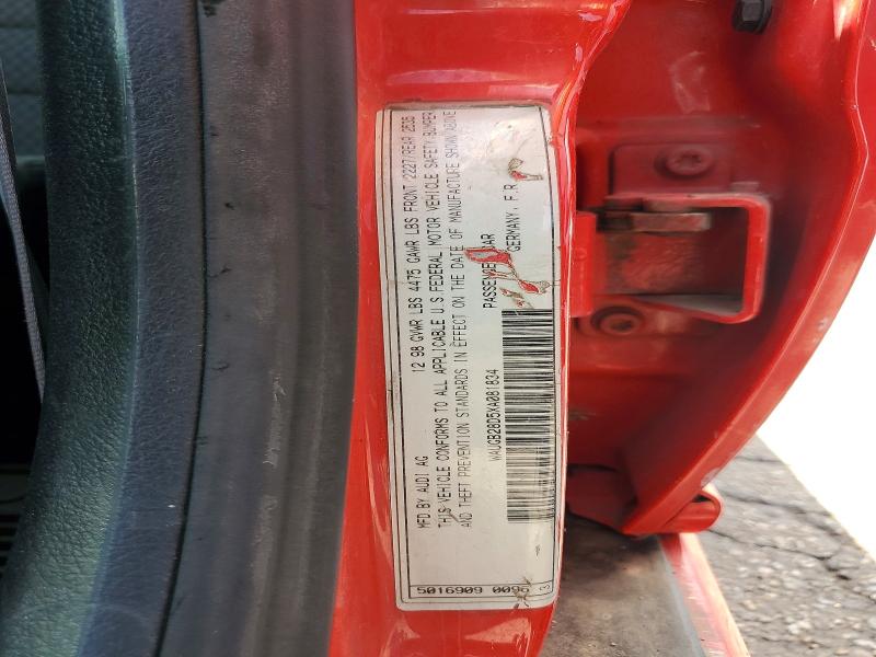 Продажа на аукционе авто 1999 Audi A4, vin: WAUGB28D5XA081834, номер лота: 55603576