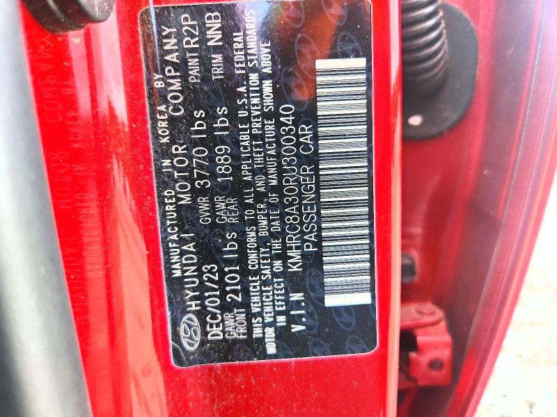 Продаж на аукціоні авто 2024 Hyundai Venue, vin: KMHRC8A30RU300340, номер лоту: 57509426