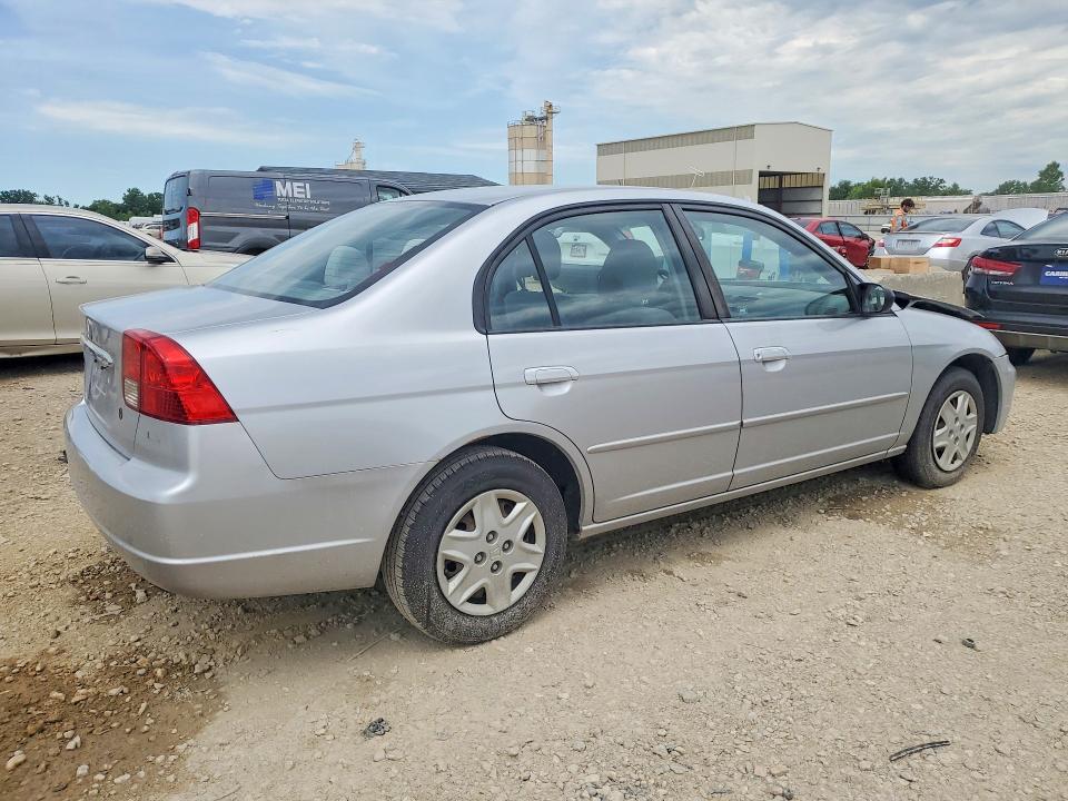 2003 Honda Civic 4d მანქანა იყიდება აუქციონზე, vin: 2HGES16503H589545, აუქციონის ნომერი: 57416946