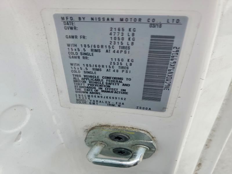 Aukcja sprzedaży 2018 Nissan Nv200, vin: 3N6CM0KN9JK699162, numer aukcji: 56602136