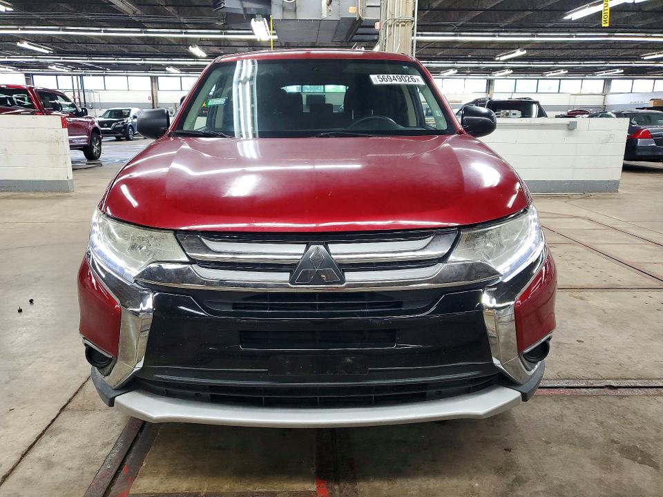 56949026 :رقم المزاد ، JA4AZ3A31JZ057013 vin ، 2018 Mitsubishi Outlander مزاد بيع