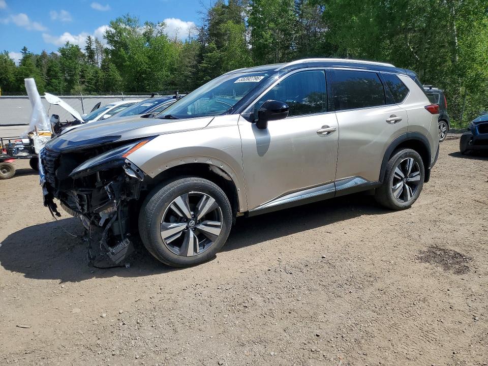 2021 Nissan Rogue მანქანა იყიდება აუქციონზე, vin: JN8AT3DD7MW315198, აუქციონის ნომერი: 55392796