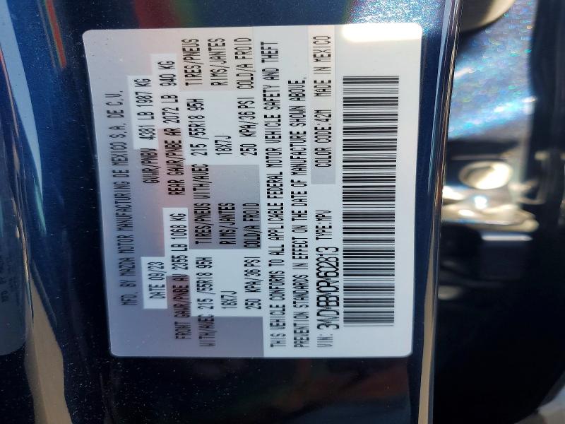 Продажа на аукционе авто 2024 Mazda Cx-30, vin: 3MVDMBBM0RM602813, номер лота: 59190176