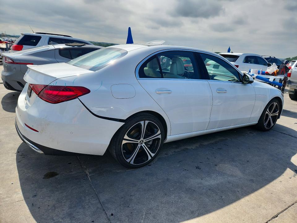 55412076 :رقم المزاد ، W1KAF4GB7RR225967 vin ، 2024 Mercedes-benz C مزاد بيع