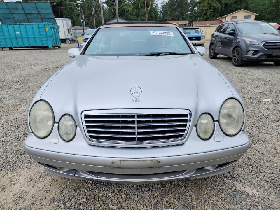 57699026 :رقم المزاد ، WDBLK65G6YT039491 vin ، 2000 Mercedes-benz Clk مزاد بيع