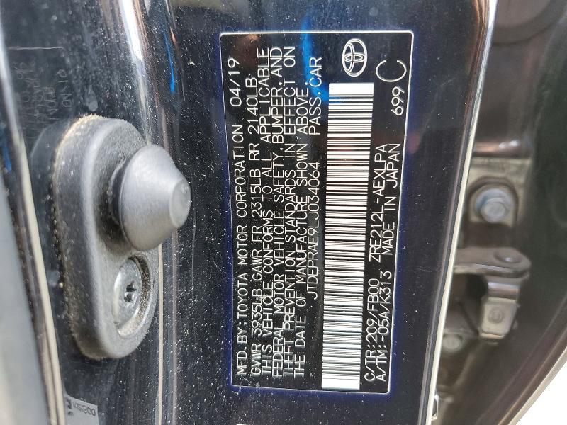 Продажа на аукционе авто 2020 Toyota Corolla, vin: JTDEPRAE9LJ034064, номер лота: 85967035