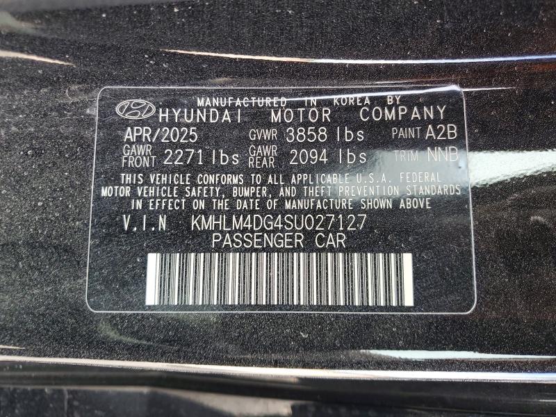Aukcja sprzedaży 2025 Hyundai Elantra, vin: KMHLM4DG4SU027127, numer aukcji: 55528166