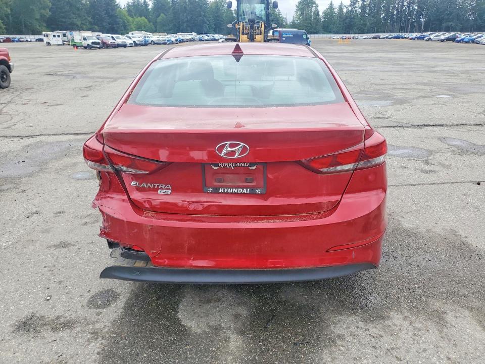 55805826 :رقم المزاد ، KMHD74LF9HU382713 vin ، 2017 Hyundai Elantra مزاد بيع
