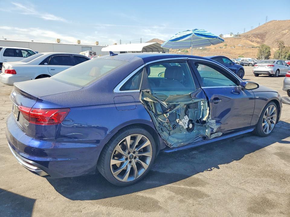2020 Audi A4 მანქანა იყიდება აუქციონზე, vin: WAUENAF48LN008861, აუქციონის ნომერი: 57153036