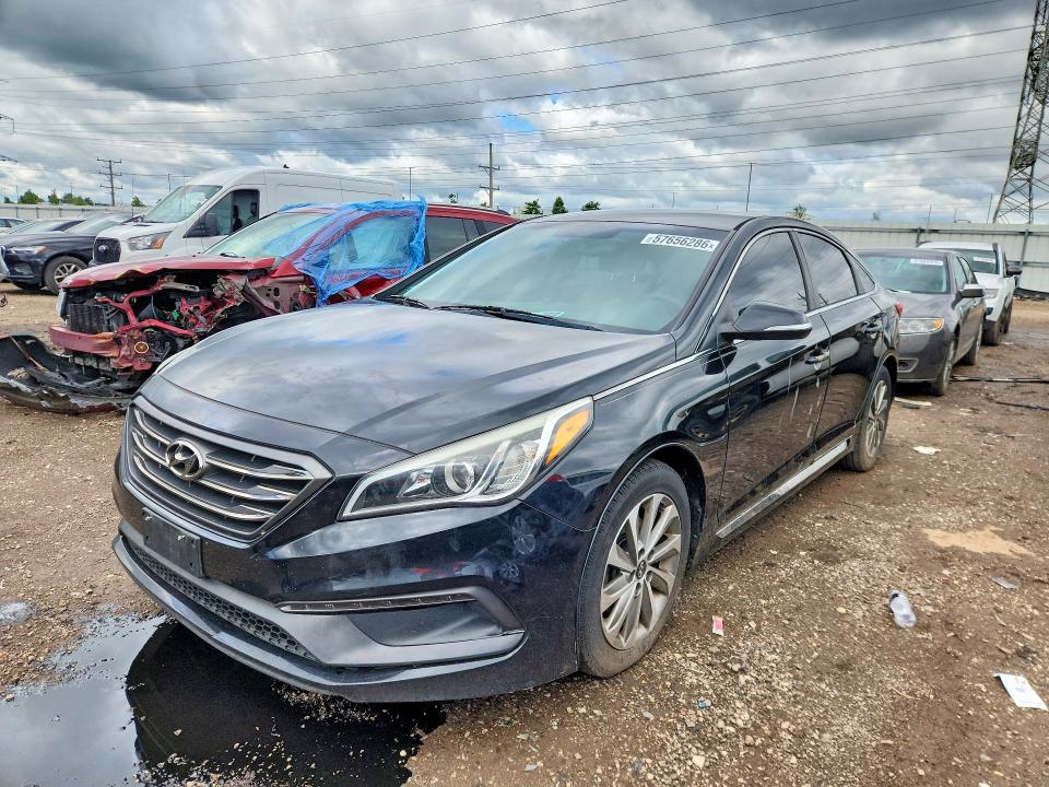 Продаж на аукціоні авто 2015 Hyundai Sonata, vin: 5NPE34AF7FH099113, номер лоту: 57656286