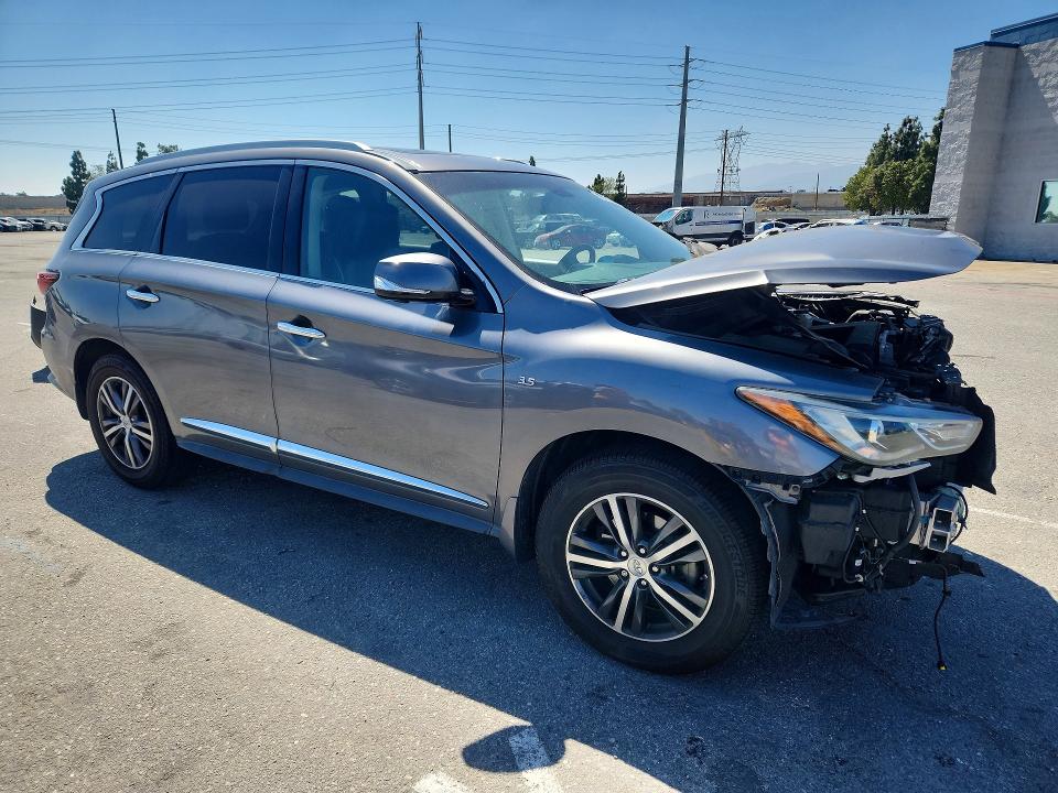 2016 Infiniti Qx60 მანქანა იყიდება აუქციონზე, vin: 5N1AL0MN1GC507009, აუქციონის ნომერი: 59019086