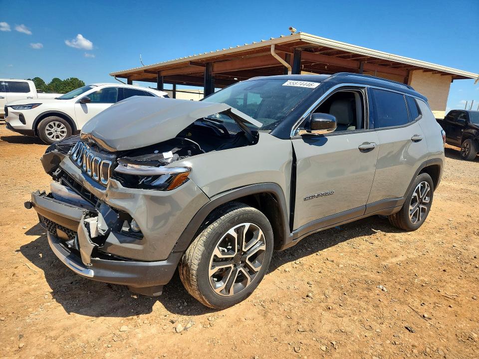 Aukcja sprzedaży 2022 Jeep Compass, vin: 3C4NJDCB6NT140913, numer aukcji: 55841416