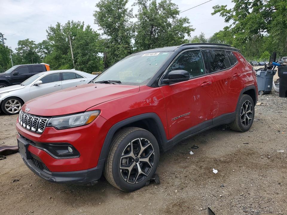 2025 Jeep Compass მანქანა იყიდება აუქციონზე, vin: 3C4NJDCN7ST545104, აუქციონის ნომერი: 58874676
