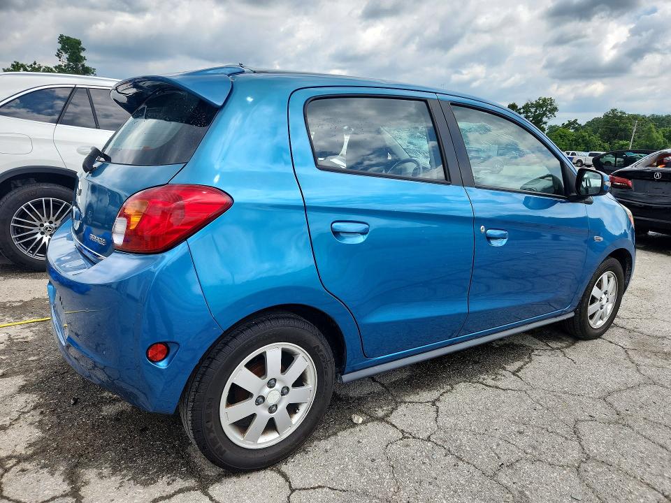 2015 Mitsubishi Mirage მანქანა იყიდება აუქციონზე, vin: ML32A4HJ5FH042431, აუქციონის ნომერი: 55797806
