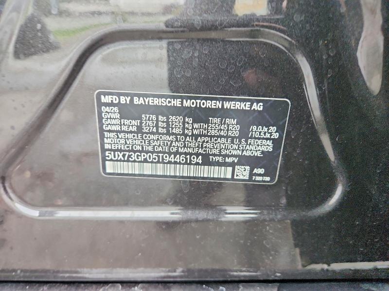 57852656 :رقم المزاد ، 5UX73GP05T9446194 vin ، 2026 Bmw X3 مزاد بيع