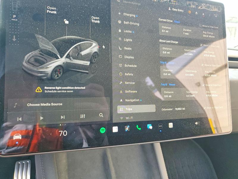 Aukcja sprzedaży 2025 Tesla Model 3, vin: 5YJ3E1ET4SF938529, numer aukcji: 56074196