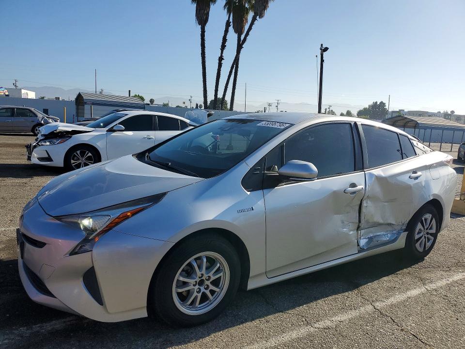 55896796 :رقم المزاد ، JTDKBRFUXH3037990 vin ، 2017 Toyota Prius مزاد بيع