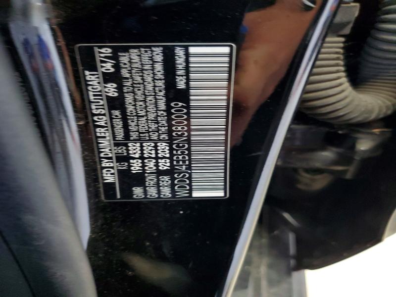 Aukcja sprzedaży 2016 Mercedes-benz Cla, vin: WDDSJ4EB5GN380009, numer aukcji: 57764936