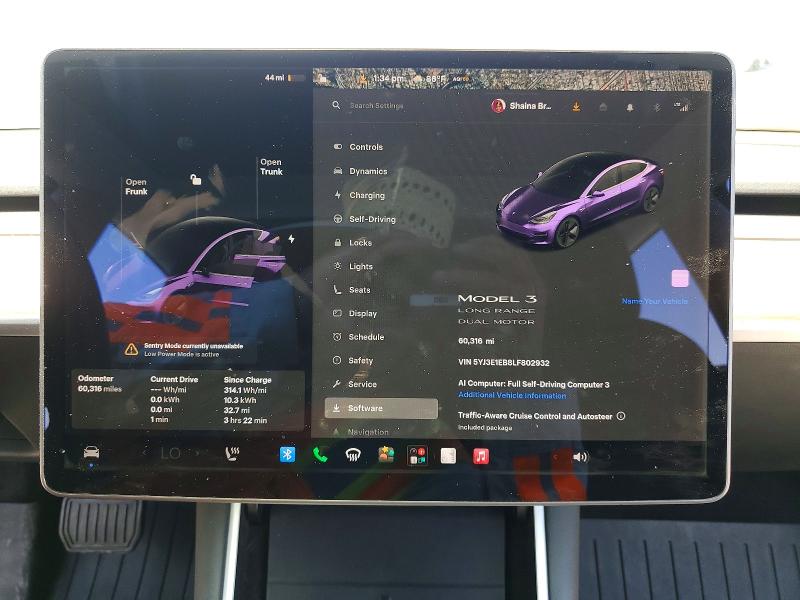 Продажа на аукционе авто 2020 Tesla Model 3, vin: 5YJ3E1EB8LF802932, номер лота: 54537346