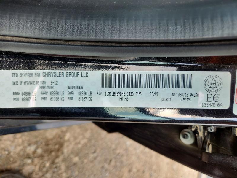 Продажа на аукционе авто 2013 Chrysler 200, vin: 1C3CCBAB7DN512433, номер лота: 85630865