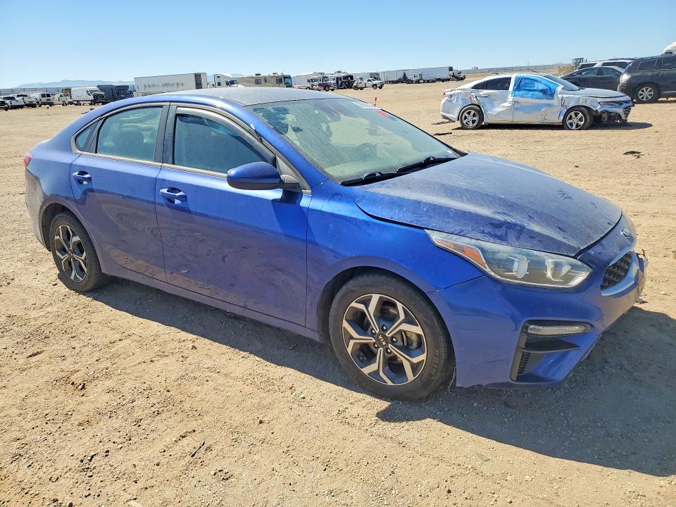 58963586 :رقم المزاد ، 3KPF24AD4ME317080 vin ، 2021 Kia Forte مزاد بيع