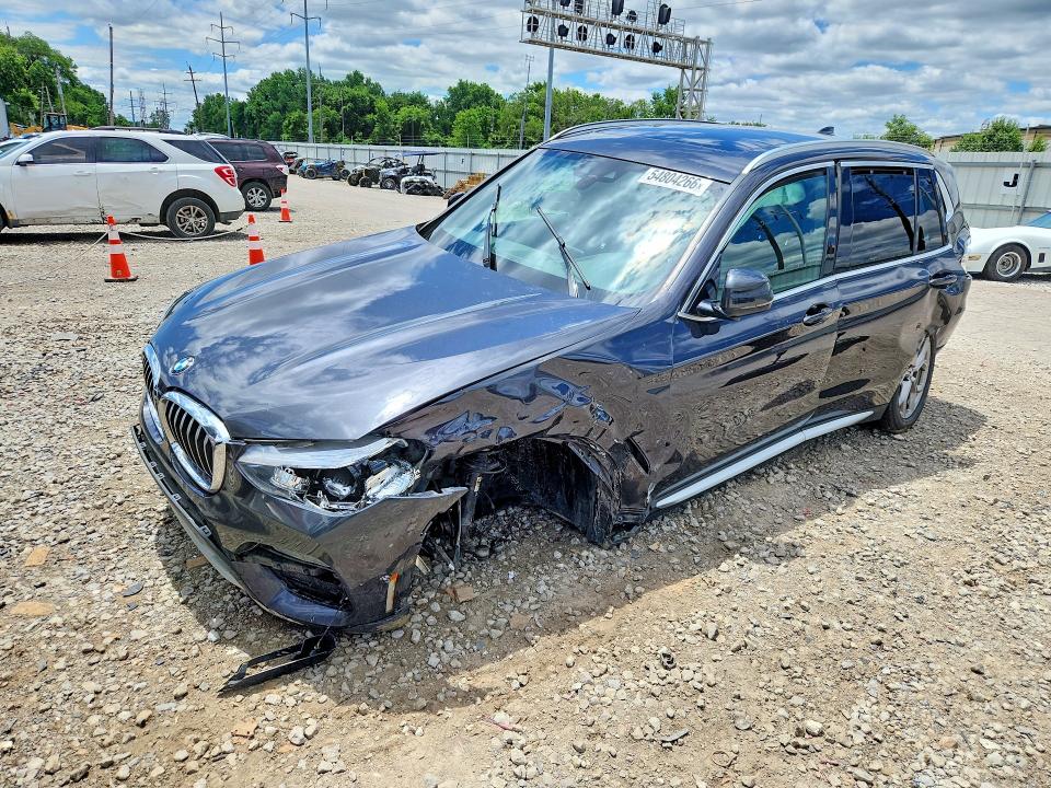 Продаж на аукціоні авто 2019 Bmw X3, vin: 5UXTY5C04LLT32796, номер лоту: 54804266