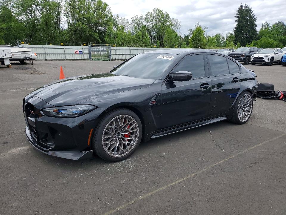 2024 Bmw M3 მანქანა იყიდება აუქციონზე, vin: WBS63AY08RFS89742, აუქციონის ნომერი: 55957346