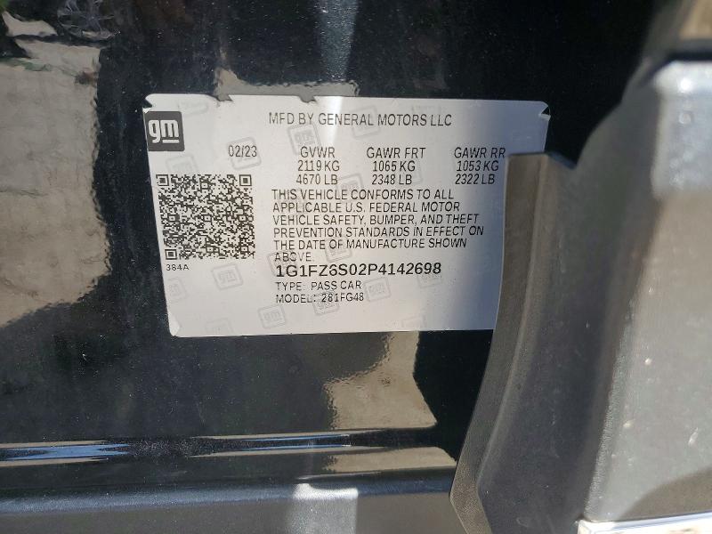 Aukcja sprzedaży 2023 Chevrolet Bolt Euv, vin: 1G1FZ6S02P4142698, numer aukcji: 56798736