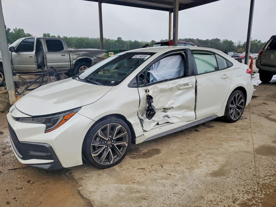 55150036 :رقم المزاد ، JTDS4RCE6LJ039568 vin ، 2020 Toyota Corolla مزاد بيع