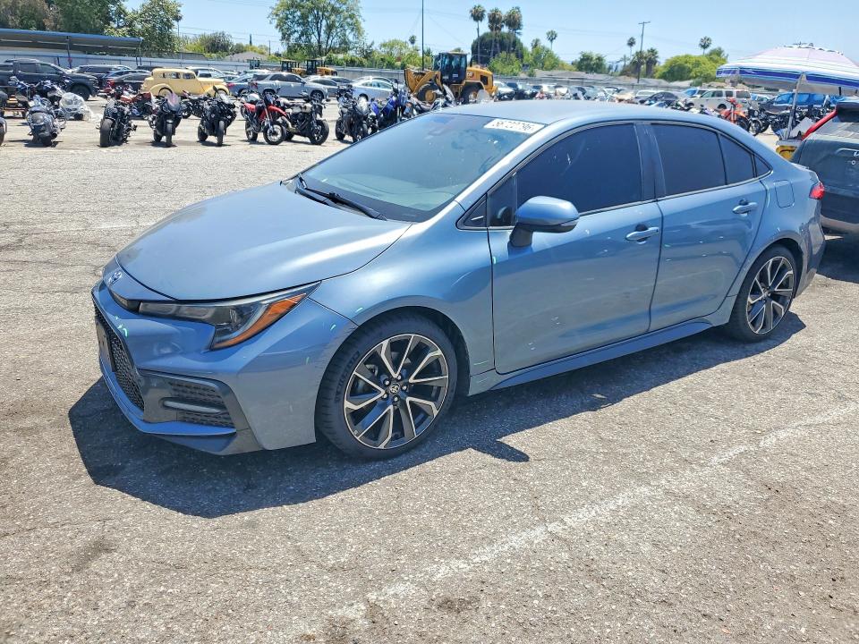 56722796 :رقم المزاد ، 5YFS4RCE1LP031048 vin ، 2020 Toyota Corolla مزاد بيع