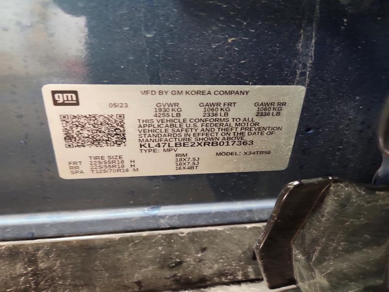 2024 Buick Envista მანქანა იყიდება აუქციონზე, vin: KL47LBE2XRB017363, აუქციონის ნომერი: 56647086