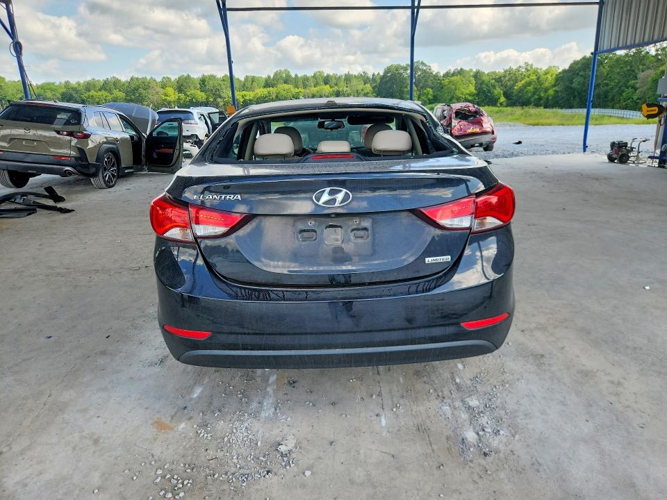 58911186 :رقم المزاد ، 5NPDH4AE6GH655496 vin ، 2016 Hyundai Elantra مزاد بيع