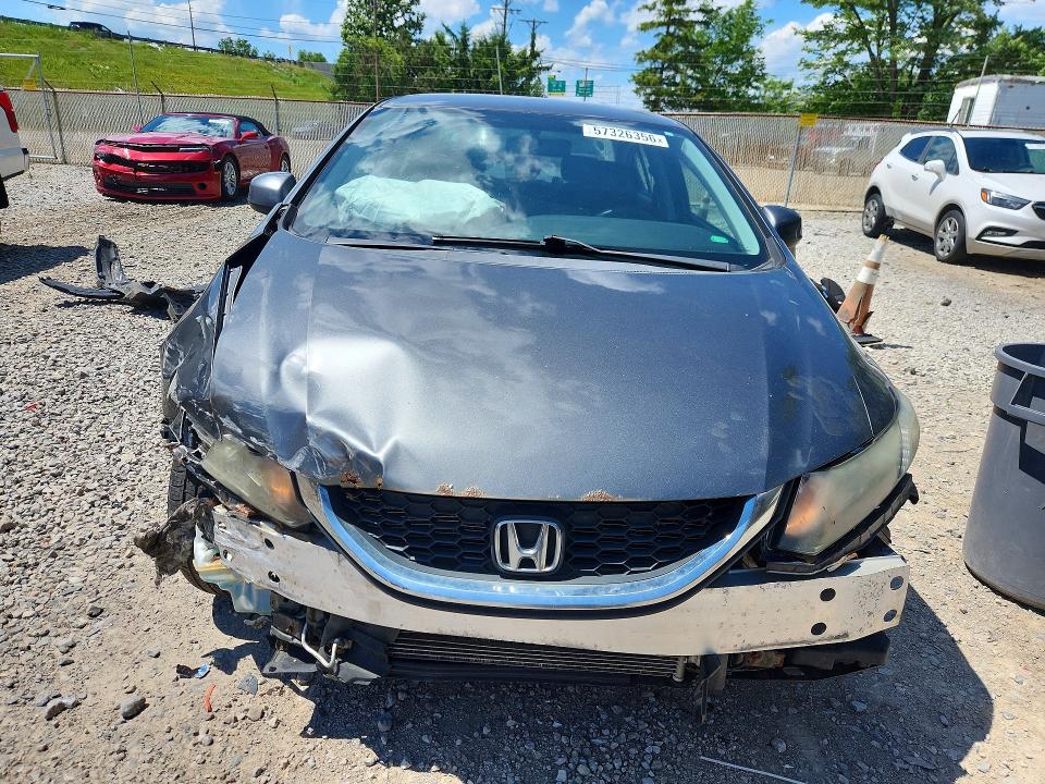 57326356 :رقم المزاد ، 2HGFB2F55DH548890 vin ، 2013 Honda Civic مزاد بيع