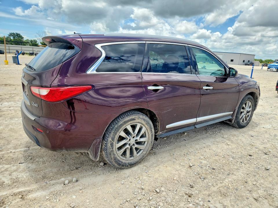 55620166 :رقم المزاد ، 5N1AL0MNXFC505466 vin ، 2015 Infiniti Qx60 مزاد بيع