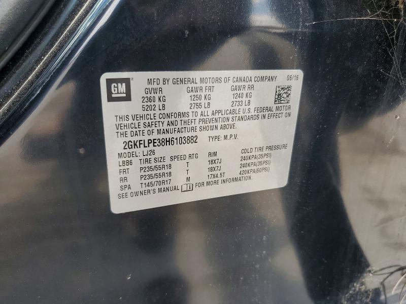 Продаж на аукціоні авто 2017 Gmc Terrain, vin: 2GKFLPE38H6103882, номер лоту: 57701546