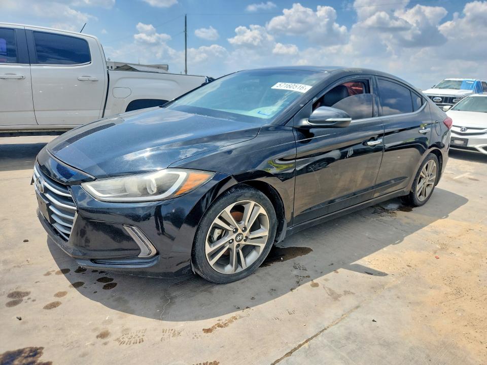 Продаж на аукціоні авто 2017 Hyundai Elantra, vin: 5NPD84LF2HH061480, номер лоту: 57160516