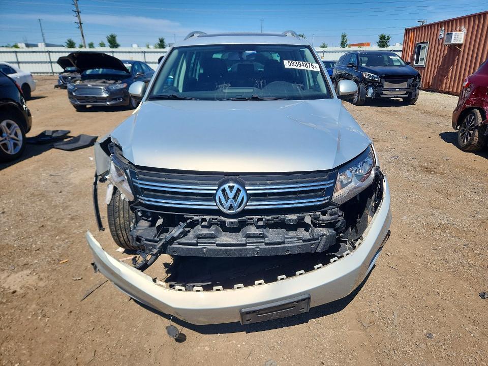 58394876 :رقم المزاد ، WVGBV3AX5EW619135 vin ، 2014 Volkswagen Tiguan مزاد بيع