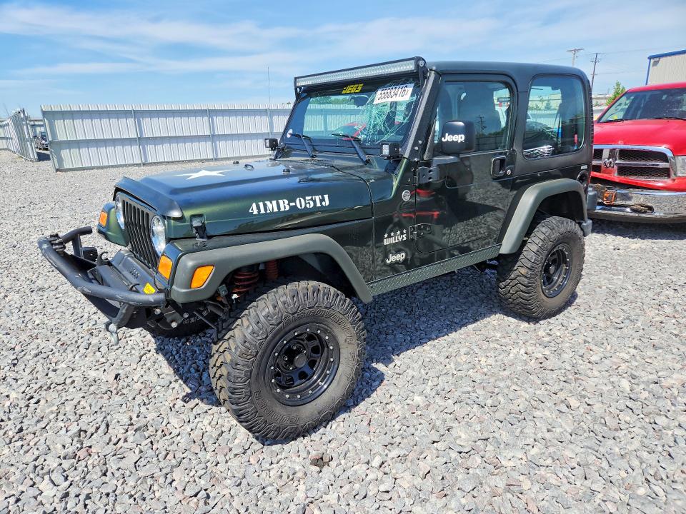 Продажа на аукционе авто 2005 Jeep Wrangler, vin: 1J4FA39S75P309888, номер лота: 55683416