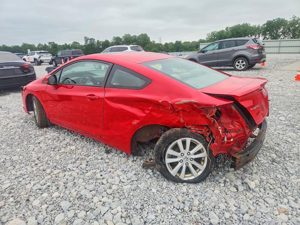 2012 Honda Civic Ex მანქანა იყიდება აუქციონზე, vin: 2HGFG3B87CH526251, აუქციონის ნომერი: 56830086