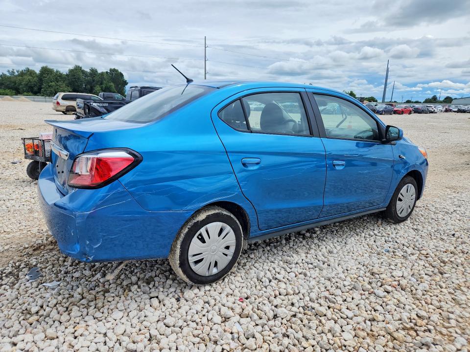 57656346 :رقم المزاد ، ML32FUFJ8RHF14147 vin ، 2024 Mitsubishi Mirage مزاد بيع