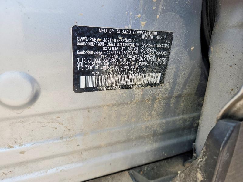 Aukcja sprzedaży 2020 Subaru Forester, vin: JF2SKARC1LH409122, numer aukcji: 57529816