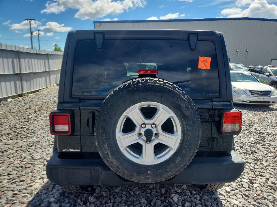 2021 Jeep Wrangler Unlimited მანქანა იყიდება აუქციონზე, vin: 1C4HJXDG9MW506364, აუქციონის ნომერი: 57633846