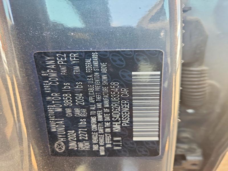 Продаж на аукціоні авто 2024 Hyundai Elantra, vin: KMHLS4DG2RU835458, номер лоту: 58545316