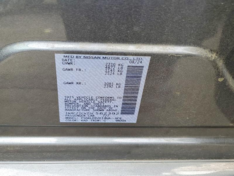Продажа на аукционе авто 2025 Nissan Leaf, vin: 1N4CZ1CV2SC562392, номер лота: 58226746